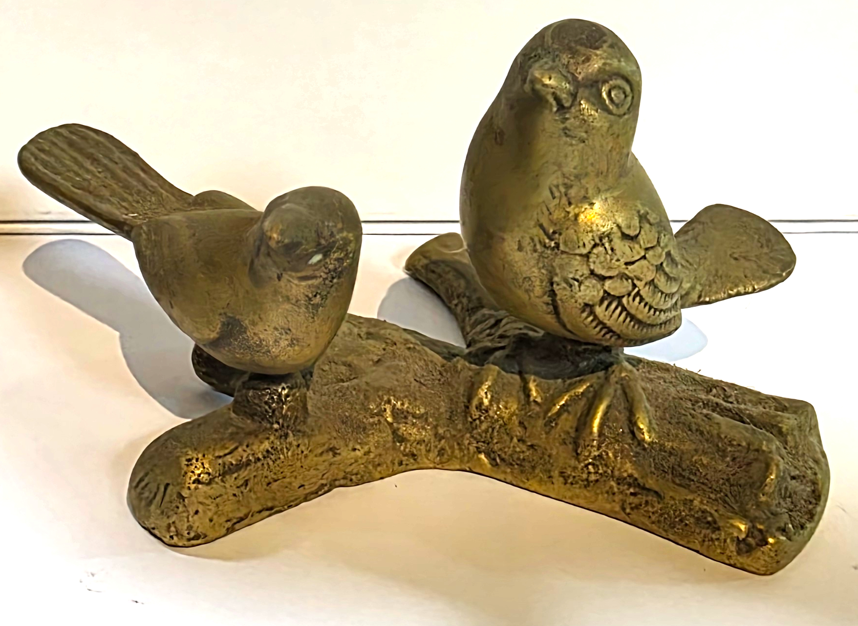 Two Birds on a Log Tiller Pin (image for) Two Birds on a Log Tiller Pin